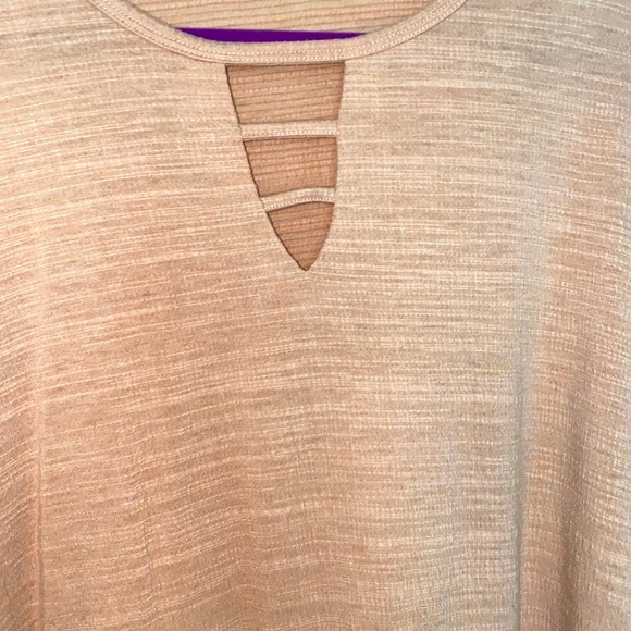 Democracy sz2x peach blouse - Picture 4 of 7